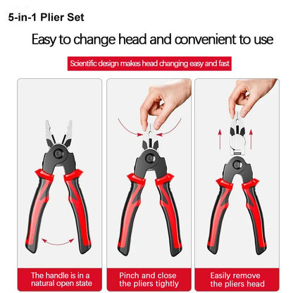 🛠️5-in-1 Plier Set